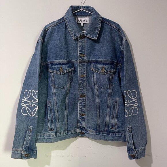 Loewe Other - Loewe Anagram Jacket In Denim